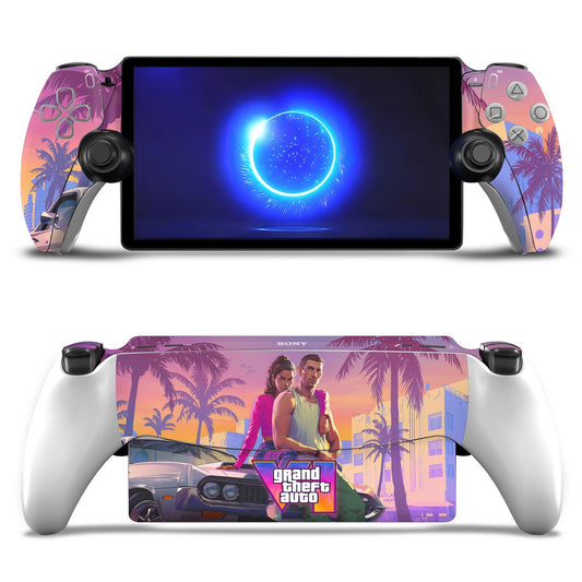 Skin Anti-Rage para Playstation Portal PS - GTA 6 VI
