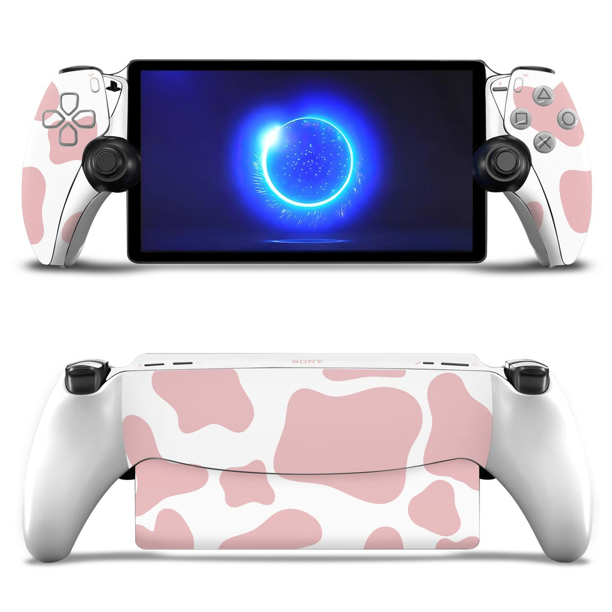 Skin Anti-Rage para Playstation Portal PS - Vaquinha Rosa