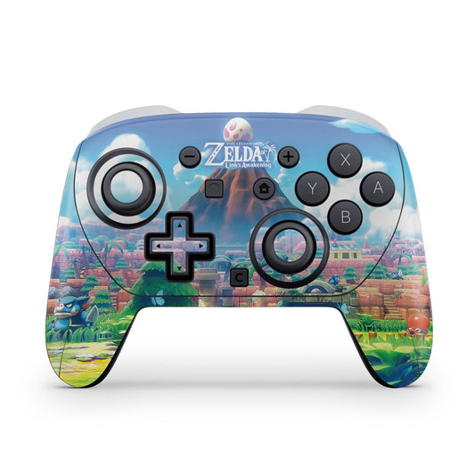 Nintendo Switch 2 Pro Controle Skin Anti-Rage - Zelda Link's Awakening