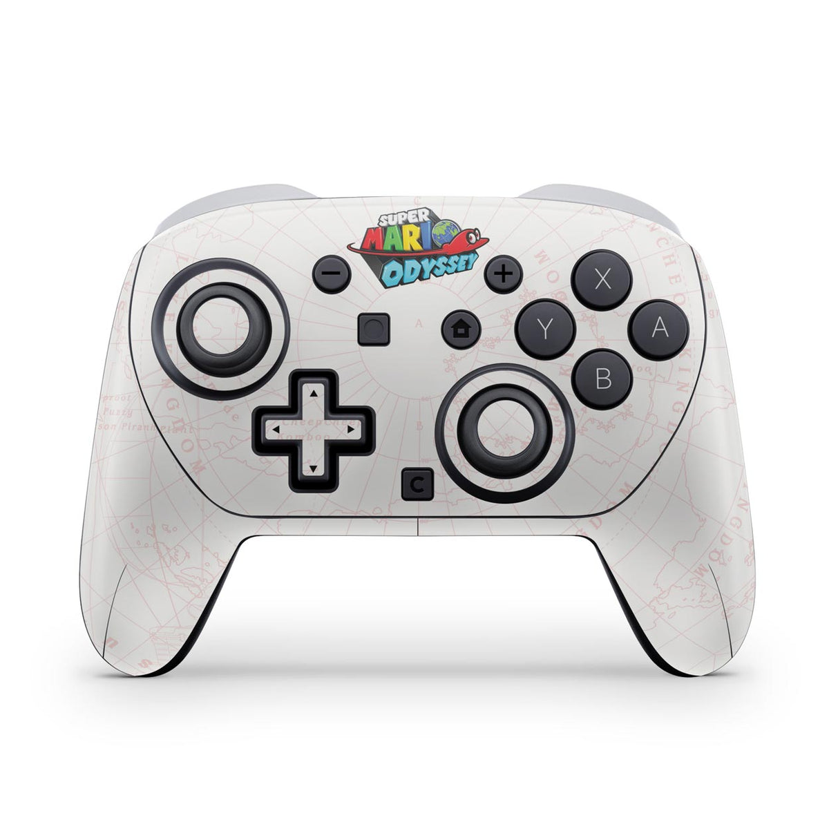 Nintendo Switch 2 Pro Controle Skin Anti-Rage - Super Mario Odyssey