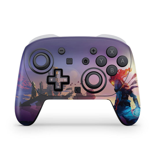 Nintendo Switch 2 Pro Controle Skin Anti-Rage - Dead Cells