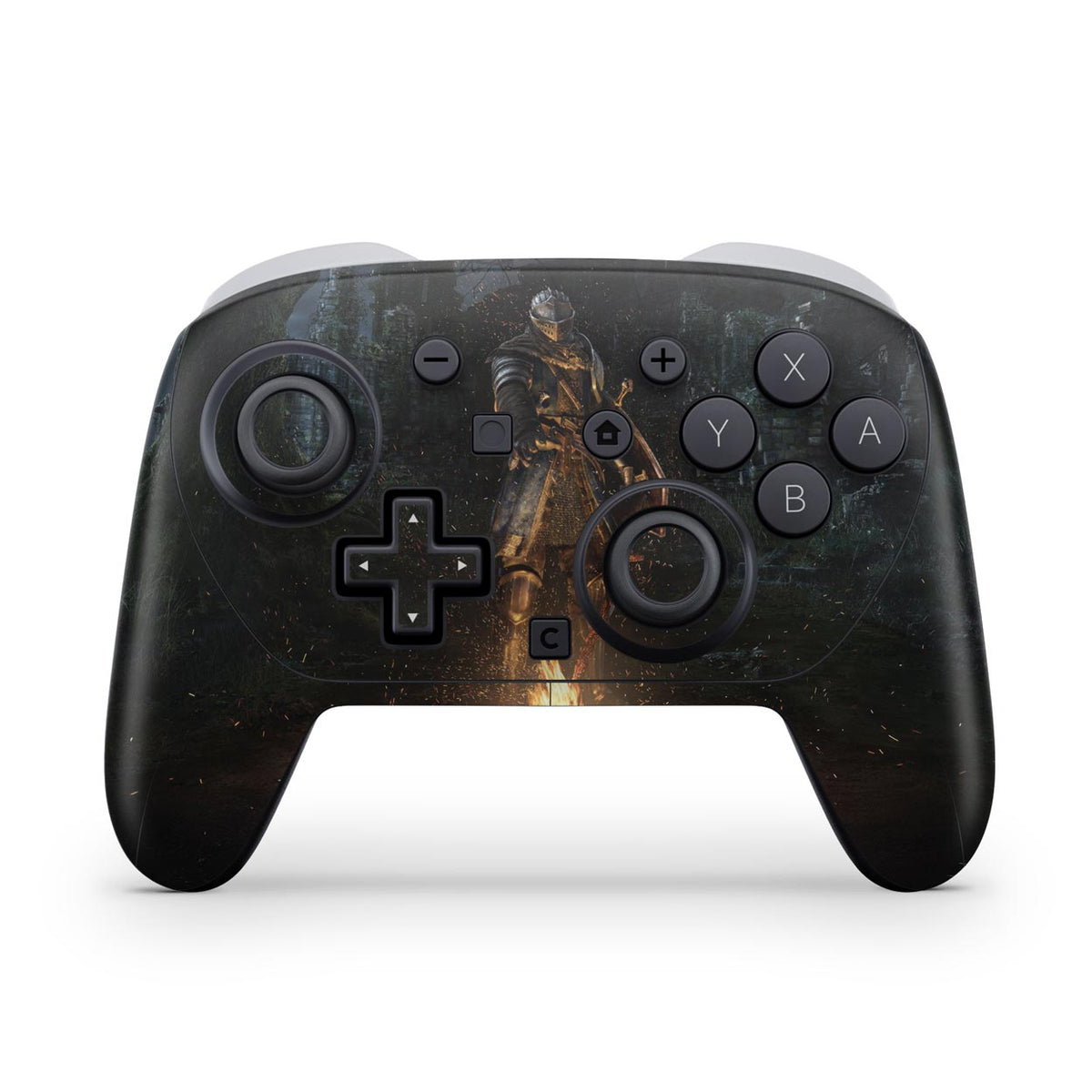 Nintendo Switch 2 Pro Controle Skin Anti-Rage - Dark Souls Remastered