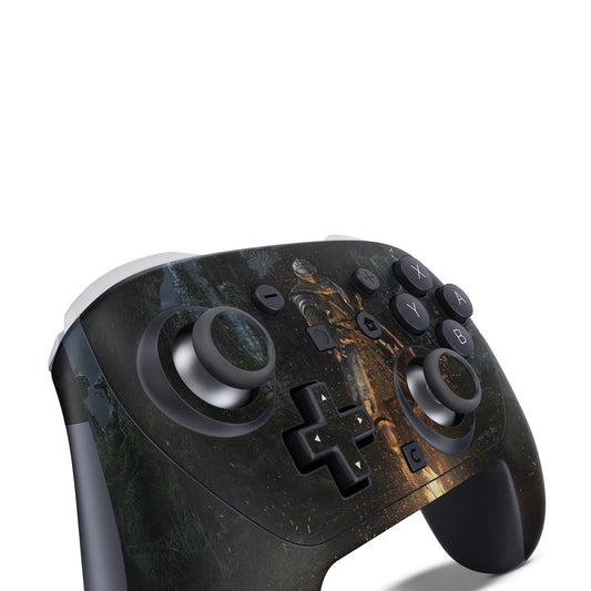 Nintendo Switch 2 Pro Controle Skin Anti-Rage - Dark Souls Remastered