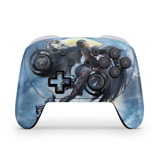 Nintendo Switch 2 Pro Controle Skin Anti-Rage - Bayonetta 2