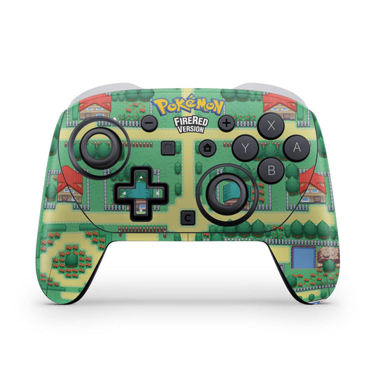 Nintendo Switch 2 Pro Controle Skin Anti-Rage - Pokemon Firered