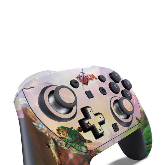 Nintendo Switch 2 Pro Controle Skin Anti-Rage - Zelda Ocarina Of Time