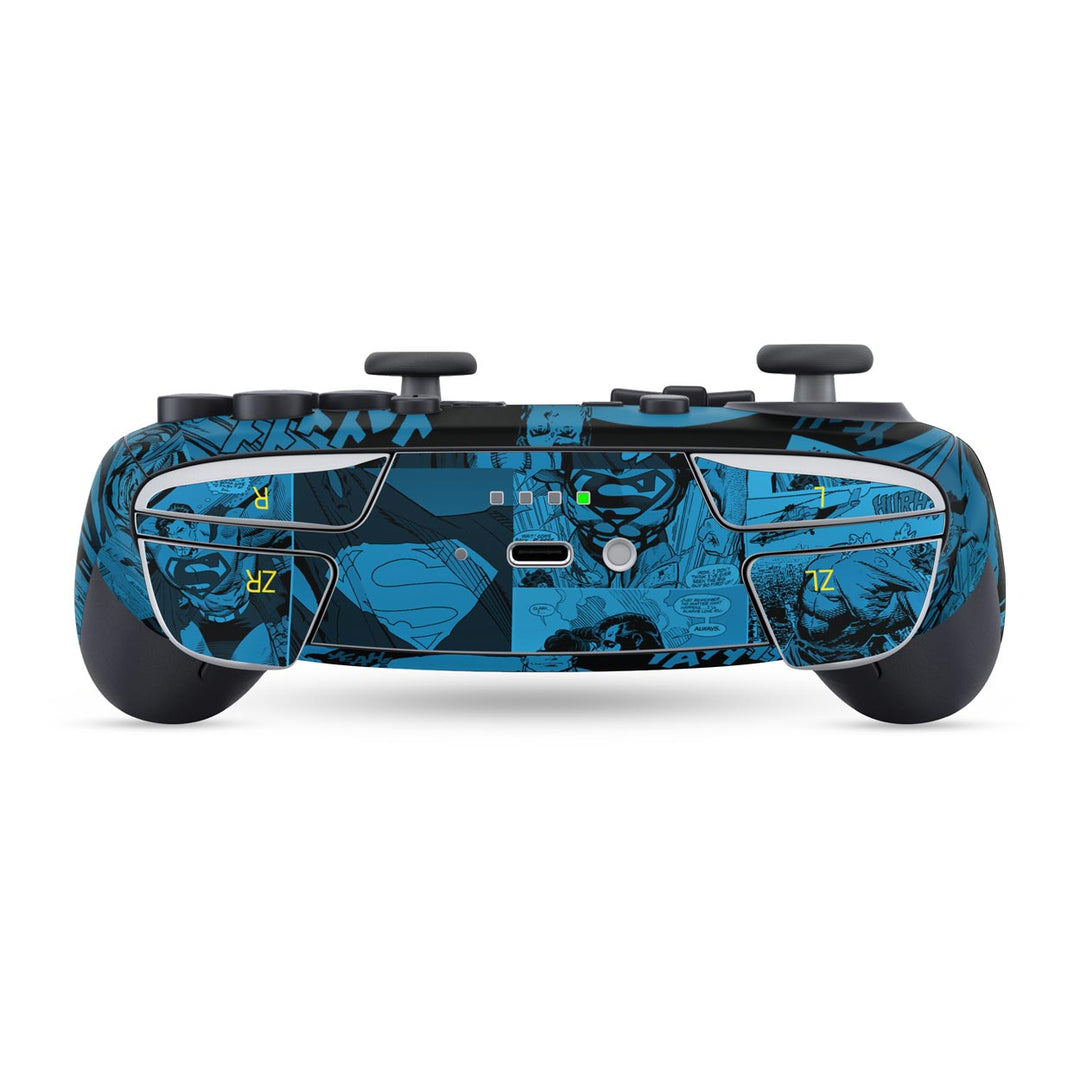 Skin Anti-Rage Nintendo Switch 2 Pro Controle - Superman Comics - Pop Arte Skins - foto 4