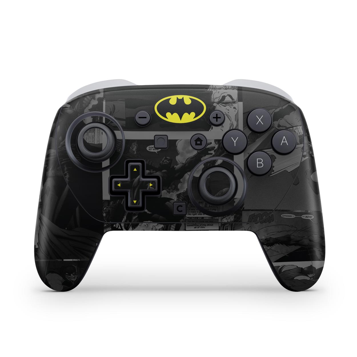 Nintendo Switch 2 Pro Controle Skin Anti-Rage - Batman Comics