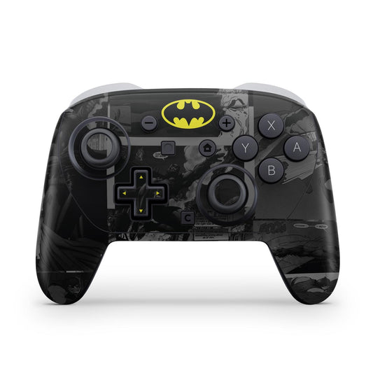 Nintendo Switch 2 Pro Controle Skin Anti-Rage - Batman Comics