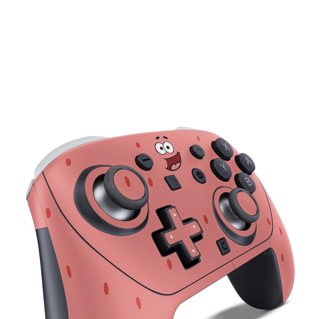 Skin Anti-Rage Nintendo Switch 2 Pro Controle - Patrick Bob Esponja - Pop Arte Skins - foto 2