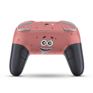 Skin Anti-Rage Nintendo Switch 2 Pro Controle - Patrick Bob Esponja - Pop Arte Skins - foto 5
