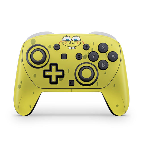 Skin Anti-Rage Nintendo Switch 2 Pro Controle - Bob Esponja