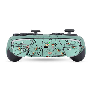 Skin Anti-Rage Nintendo Switch 2 Pro Controle - Lula Molusco - Pop Arte Skins - foto 4