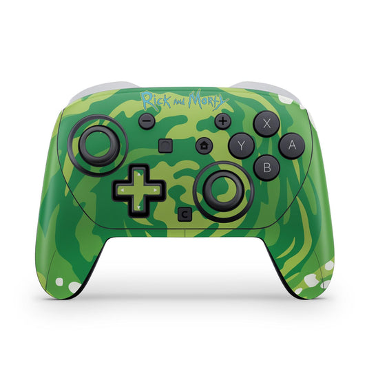 Nintendo Switch 2 Pro Controle Skin Anti-Rage - Rick And Morty