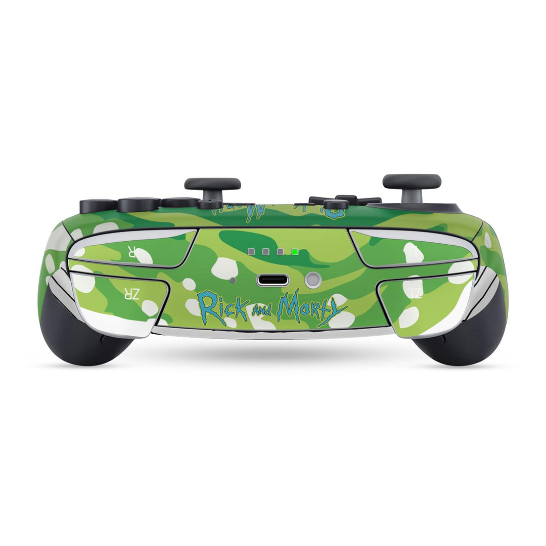 Skin Anti-Rage Nintendo Switch 2 Pro Controle - Rick And Morty - Pop Arte Skins - foto 4