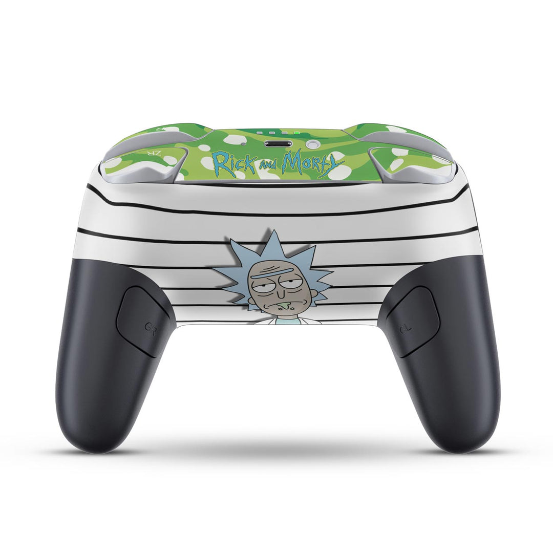 Skin Anti-Rage Nintendo Switch 2 Pro Controle - Rick And Morty - Pop Arte Skins - foto 5