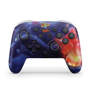 Skin Anti-Rage Nintendo Switch 2 Pro Controle - Bowser s Fury
