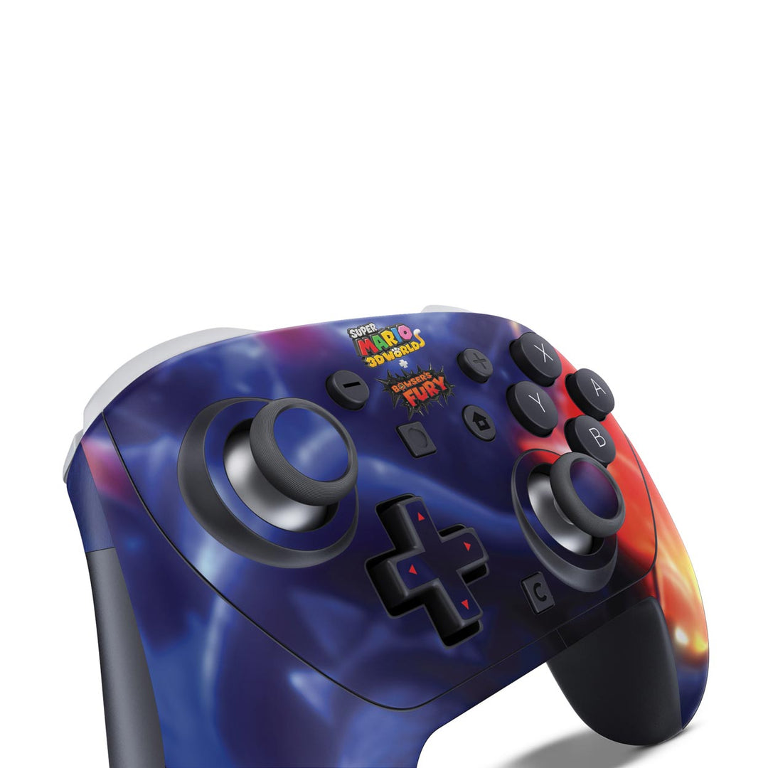 Skin Anti-Rage Nintendo Switch 2 Pro Controle - Bowser s Fury - Pop Arte Skins - foto 2