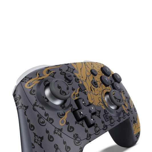 Nintendo Switch 2 Pro Controle Skin Anti-Rage - Monster Hunter Rise