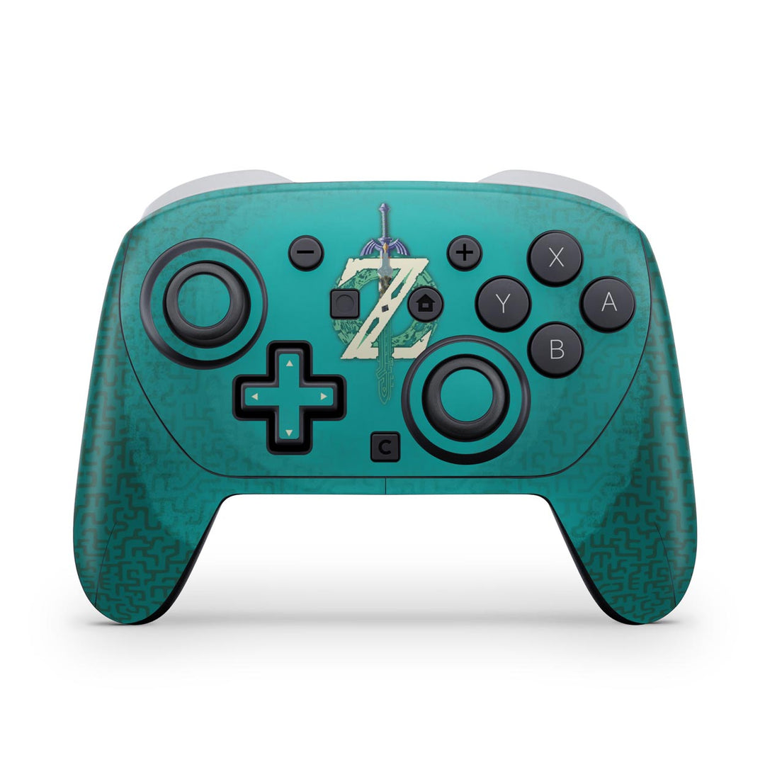 Skin Anti-Rage Nintendo Switch 2 Pro Controle - Zelda Tears of the Kingdom