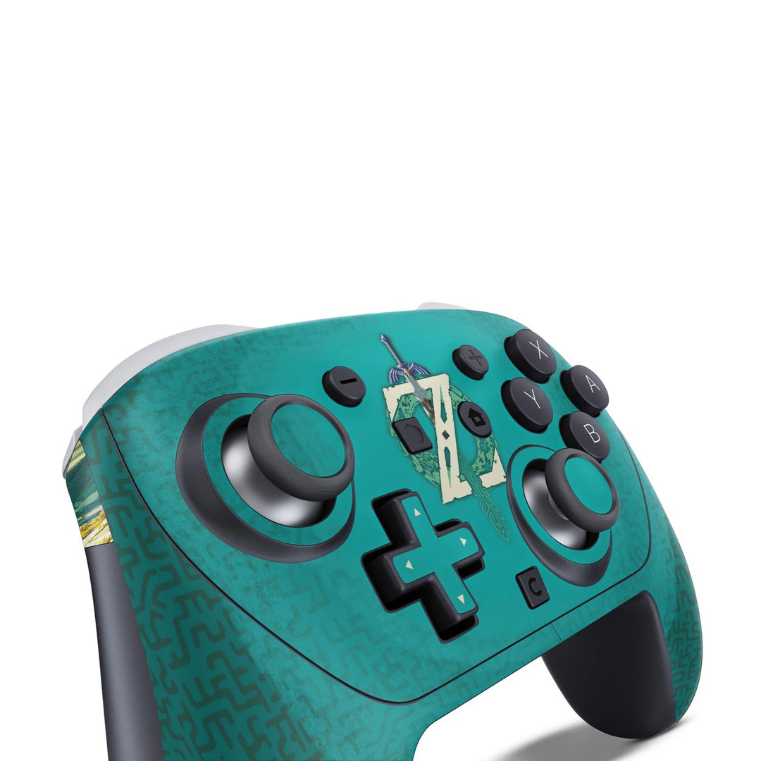Skin Anti-Rage Nintendo Switch 2 Pro Controle - Zelda Tears of the Kingdom - Pop Arte Skins - foto 2