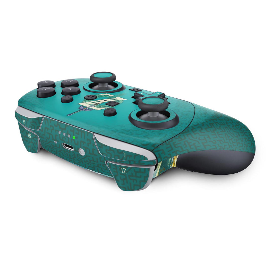 Skin Anti-Rage Nintendo Switch 2 Pro Controle - Zelda Tears of the Kingdom - Pop Arte Skins - foto 3