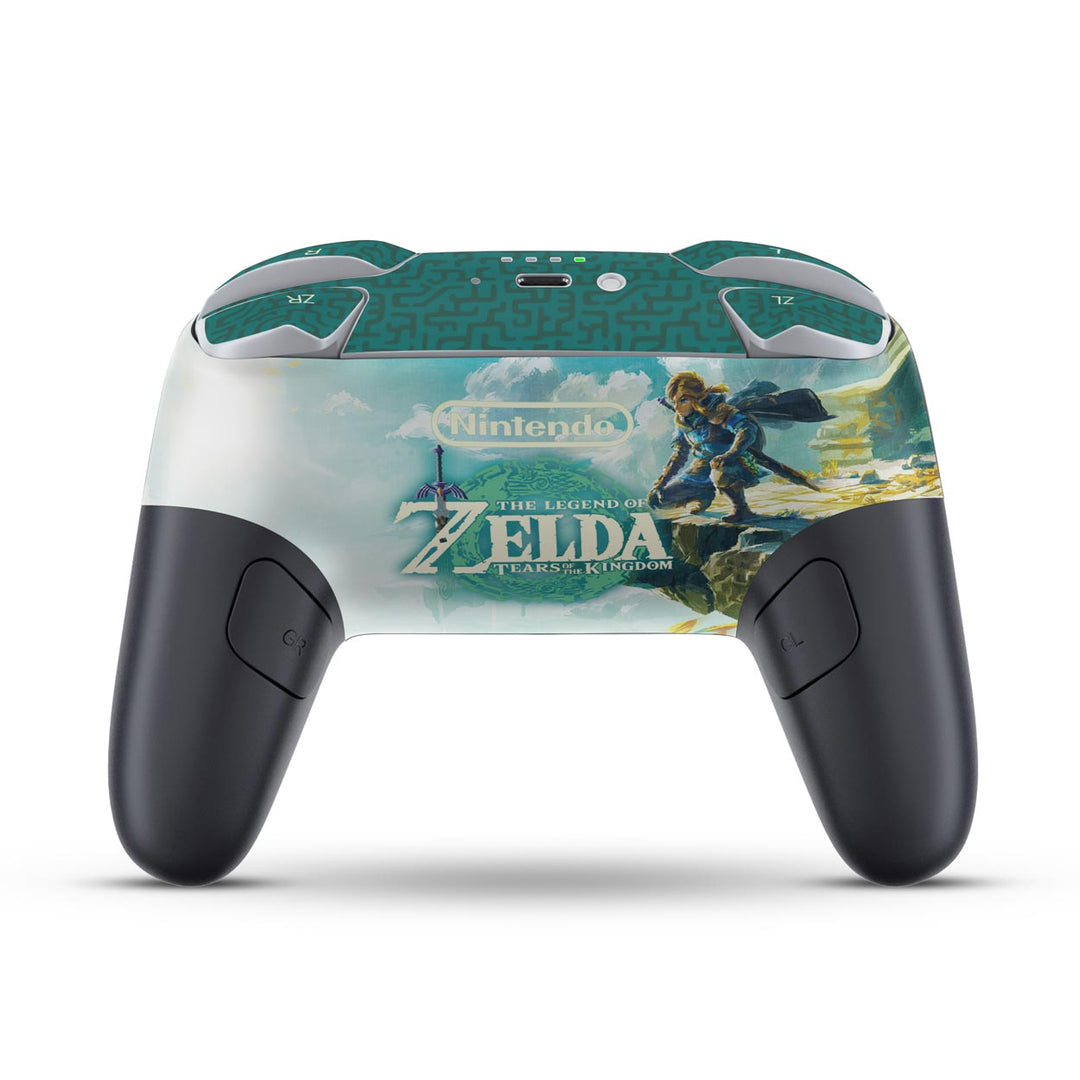 Skin Anti-Rage Nintendo Switch 2 Pro Controle - Zelda Tears of the Kingdom - Pop Arte Skins - foto 5