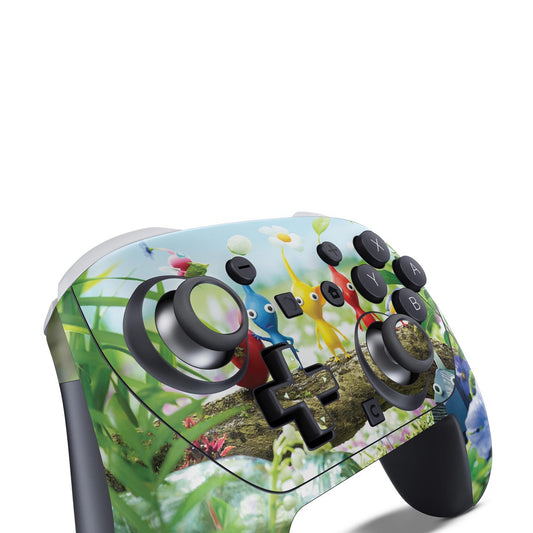 Nintendo Switch 2 Pro Controle Skin Anti-Rage - Pikmin
