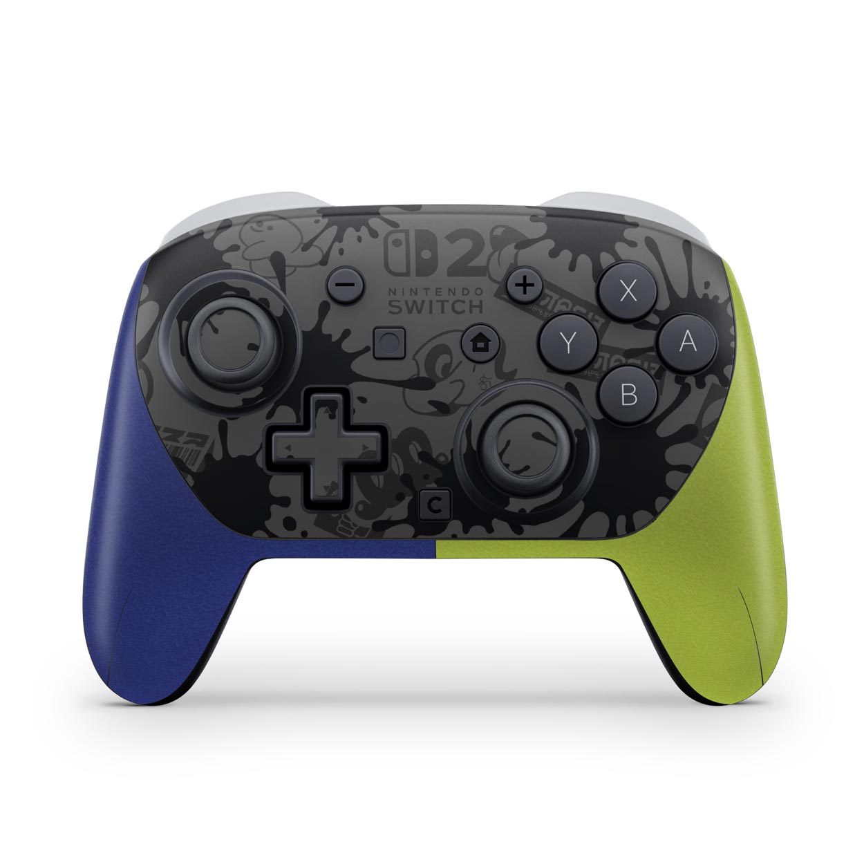 Nintendo Switch 2 Pro Controle Skin Anti-Rage - Splatoon 3 Special