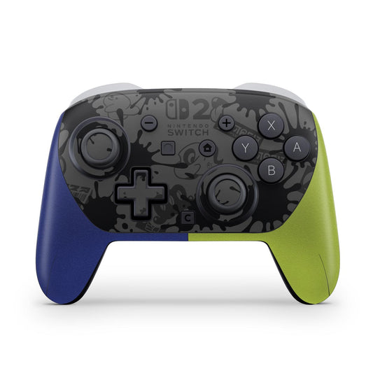 Nintendo Switch 2 Pro Controle Skin Anti-Rage - Splatoon 3 Special
