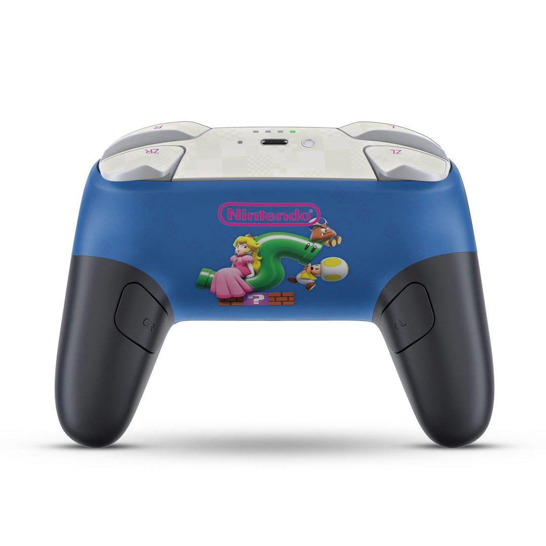 Skin Anti-Rage Nintendo Switch 2 Pro Controle - Super Mario Bros. Wonder - Pop Arte Skins - foto 5