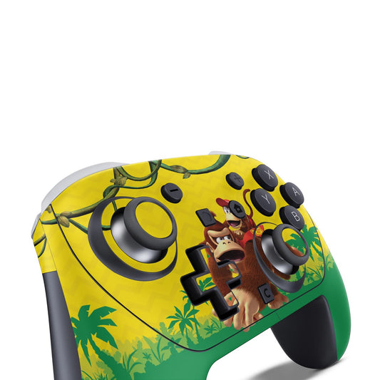 Nintendo Switch 2 Pro Controle Skin Anti-Rage - Donkey Kong Country Returns