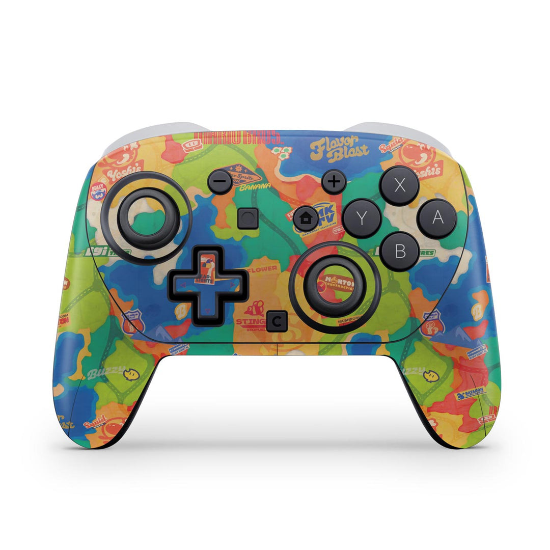 Skin Anti-Rage Nintendo Switch 2 Pro Controle - Mario Kart World