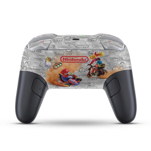 Skin Anti-Rage Nintendo Switch 2 Pro Controle - Mario Kart World - Pop Arte Skins - foto 5