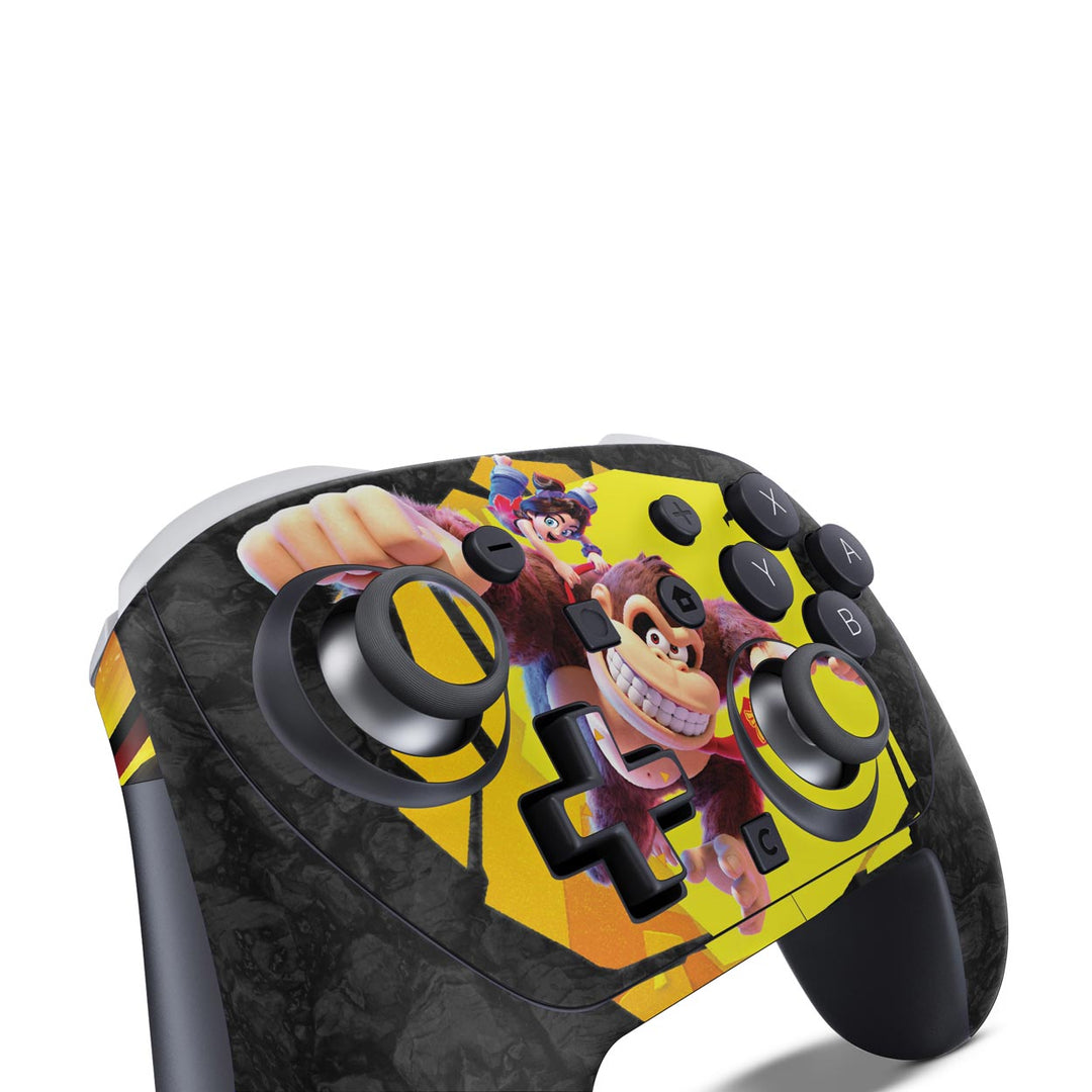 Skin Anti-Rage Nintendo Switch 2 Pro Controle - Donkey Kong Bananza - Pop Arte Skins - foto 2