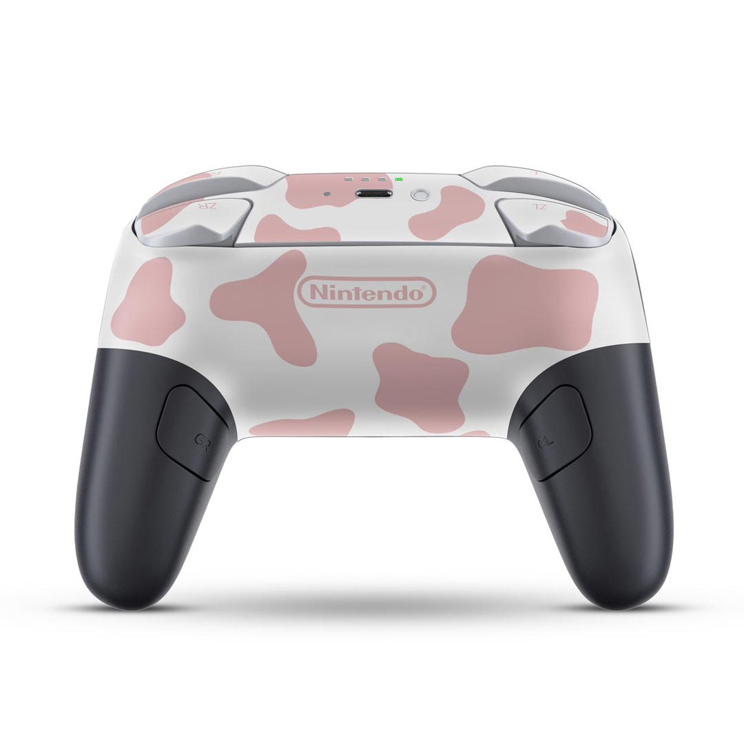 Skin Anti-Rage Nintendo Switch 2 Pro Controle - Vaquinha Rosa - Pop Arte Skins - foto 5