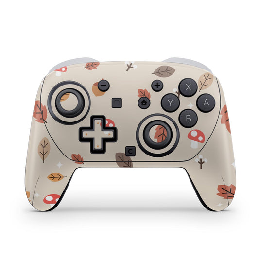 Nintendo Switch 2 Pro Controle Skin Anti-Rage - Outono