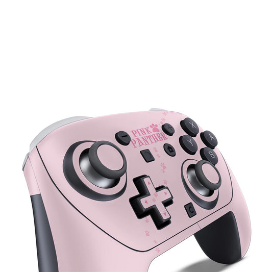 Nintendo Switch 2 Pro Controle Skin Anti-Rage - Pantera Cor de Rosa