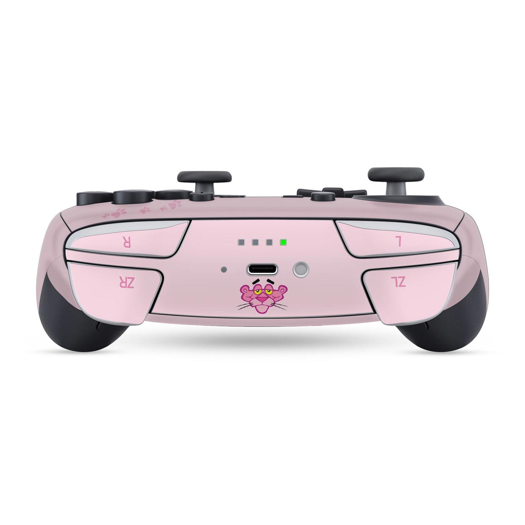 Skin Anti-Rage Nintendo Switch 2 Pro Controle - Pantera Cor de Rosa - Pop Arte Skins - foto 4