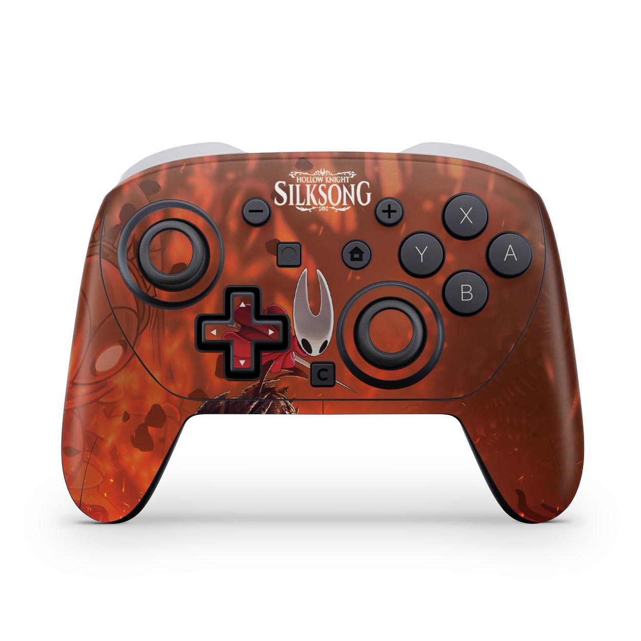 Nintendo Switch 2 Pro Controle Skin Anti-Rage - Hollow Knight: Silksong