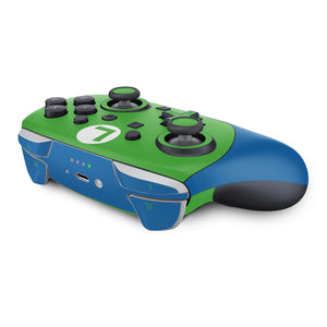 Skin Anti-Rage Nintendo Switch 2 Pro Controle - Luigi Verde Mania - Pop Arte Skins - foto 3