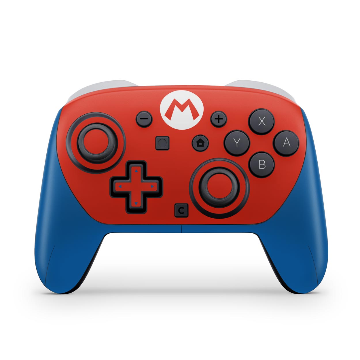 Nintendo Switch 2 Pro Controle Skin Anti-Rage - Mario Vermelho Mania