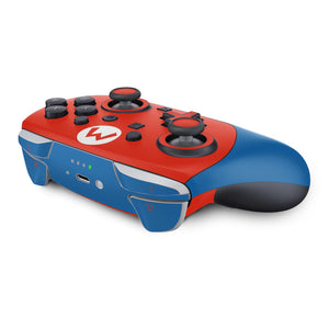 Skin Anti-Rage Nintendo Switch 2 Pro Controle - Mario Vermelho Mania - Pop Arte Skins - foto 3