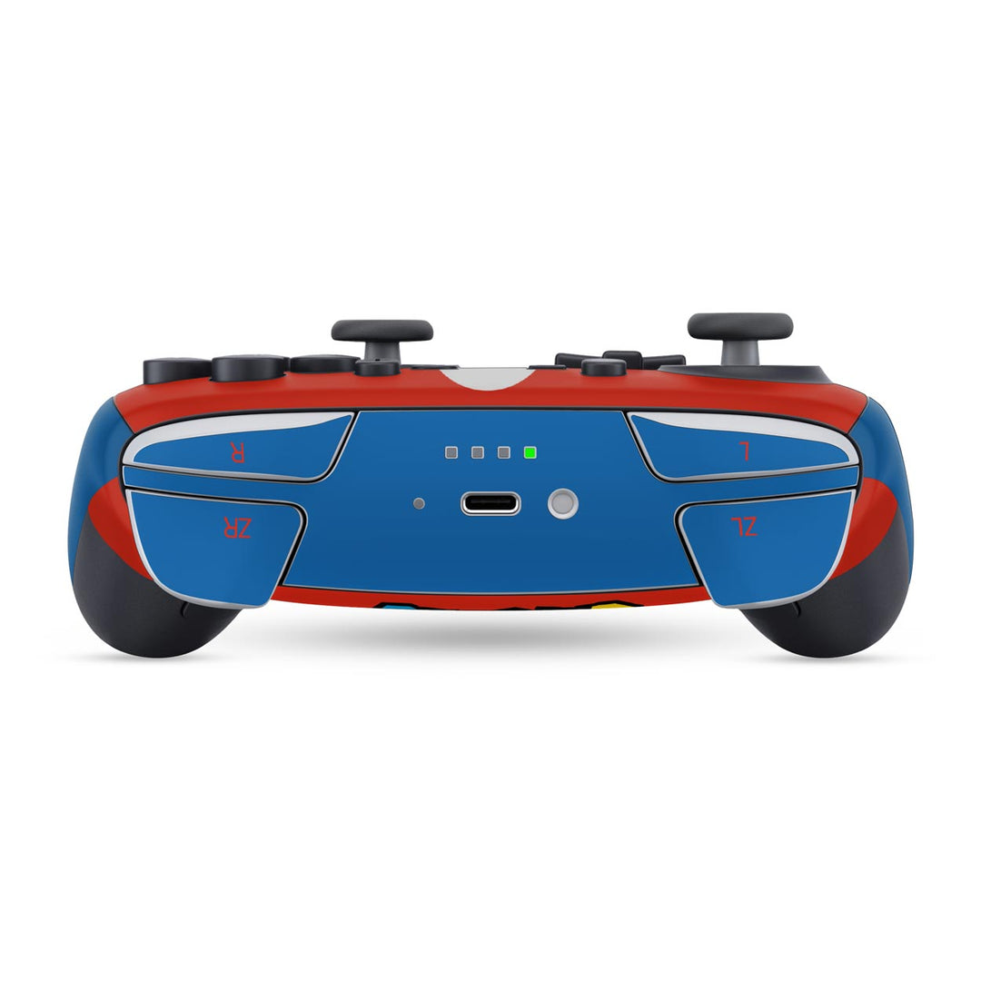 Skin Anti-Rage Nintendo Switch 2 Pro Controle - Mario Vermelho Mania - Pop Arte Skins - foto 4