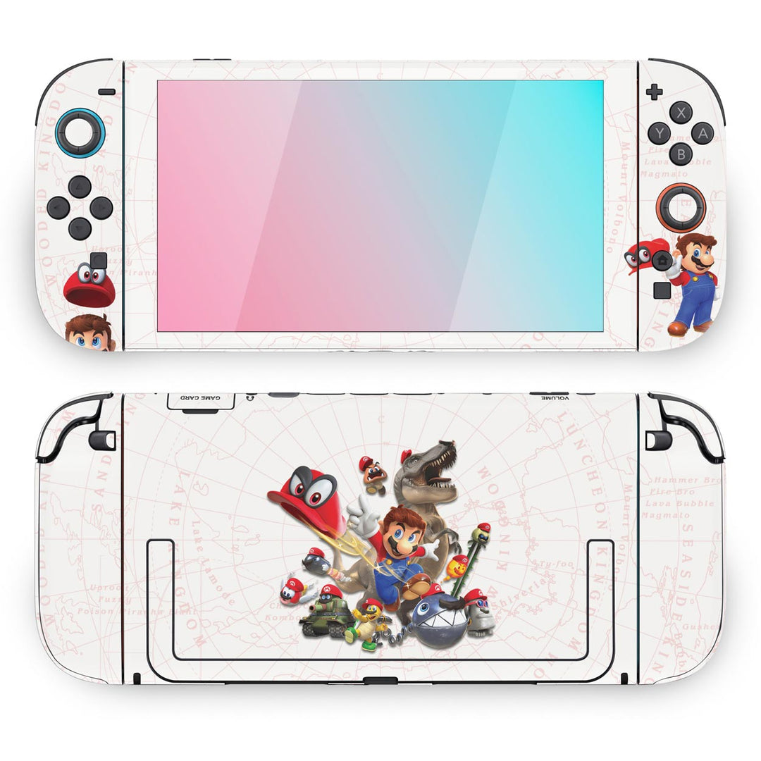 Skin Anti-Rage Nintendo Switch 2 - Super Mario Odyssey - Pop Arte Skins - foto 2