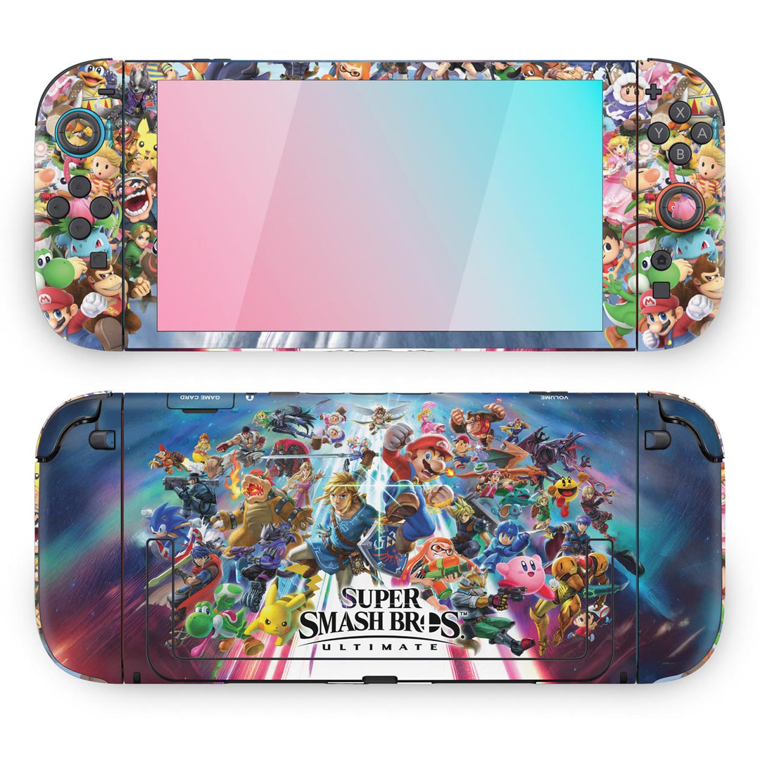 Skin Anti-Rage Nintendo Switch 2 - Super Smash Bros. Ultimate - Pop Arte Skins - foto 2