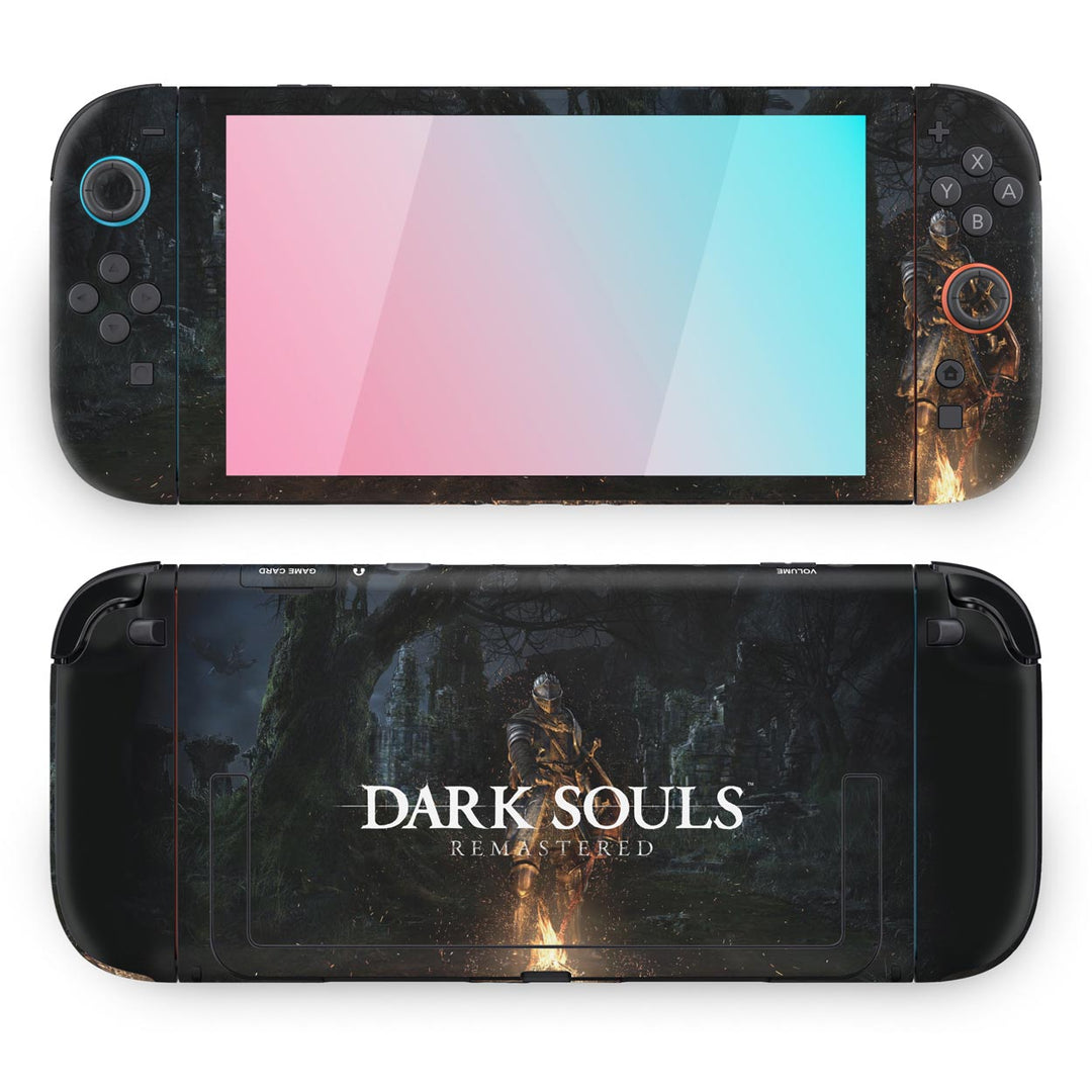 Skin Anti-Rage Nintendo Switch 2 - Dark Souls Remastered - Pop Arte Skins - foto 2