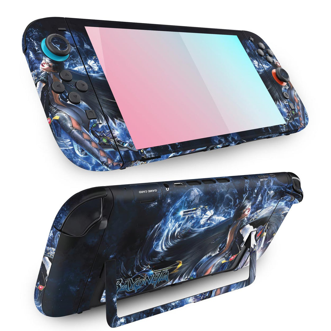 Skin Anti-Rage Nintendo Switch 2 - Bayonetta 2 - Pop Arte Skins - foto 3