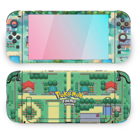 Nintendo Switch 2 Skin Anti-Rage - Pokemon Firered