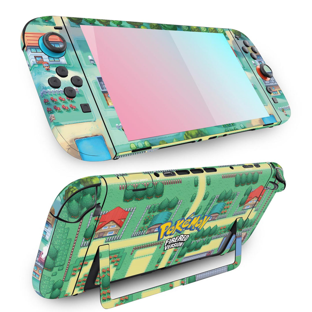 Skin Anti-Rage Nintendo Switch 2 - Pokemon Firered - Pop Arte Skins - foto 3